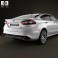 Ford Fusion (Mondeo) with HQ interior 2013 3d model