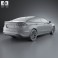 Ford Fusion (Mondeo) with HQ interior 2013 3d model
