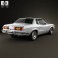 Ford Mustang coupe 1974 3d model