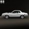 Ford Mustang coupe 1974 3d model