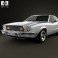 Ford Mustang coupe 1974 3d model
