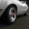 Ford Mustang coupe 1974 3d model