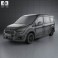 Ford Tourneo Connect 2014 3d model