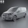 Ford Tourneo Connect 2014 3d model