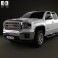 GMC Sierra Double Cab 2013 3d model