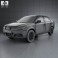 Geely MK sedan 2009 3d model