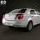 Geely MK sedan 2009 3d model