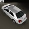Geely MK sedan 2009 3d model