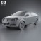 Geely MK sedan 2009 3d model