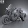 Harley-Davidson Tri Glide Ultra Classic 2012 3d model