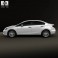 Honda Civic sedan with HQ interior 2012 3d model