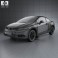 Honda Civic coupe 2013 3d model
