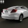 Honda Civic coupe 2013 3d model