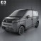 Honda Life 2013 3d model