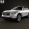 Infiniti QX70 (FX) 2012 3d model