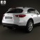 Infiniti QX70 (FX) 2012 3d model