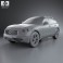 Infiniti QX70 (FX) 2012 3d model