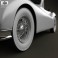 Jaguar XK 140 convertible with HQ interior 1954 3d model