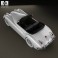 Jaguar XK 140 convertible with HQ interior 1954 3d model