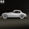 Jaguar XK 140 coupe with HQ interior 1954 3d model