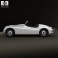 Jaguar XK 140 roadster with HQ interior 1954 3d model
