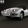 Jaguar XK 140 roadster with HQ interior 1954 3d model