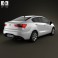 Kia Rio (US) sedan 2012 3d model