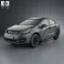 Kia Rio (US) sedan 2012 3d model