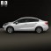 Kia Rio (US) sedan 2012 3d model