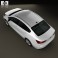Kia Rio (US) sedan 2012 3d model