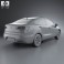 Kia Rio (US) sedan 2012 3d model