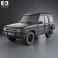 Land Rover Discovery 5-door 1989 3d model