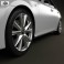 Lexus GS F Sport hybrid (L10) with HQ interior 2012 3d model
