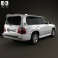 Lexus LX 2003 3d model