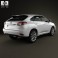 Lexus RX F Sport hybrid (AL10) with HQ interior 2012 3d model