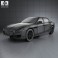 Maserati Quattroporte 2013 3d model