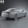 Maserati Quattroporte 2013 3d model