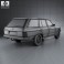 Mercedes-Benz E-Class W123 estate 1975 3d model