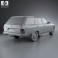 Mercedes-Benz E-Class W123 estate 1975 3d model