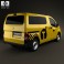 Nissan NV200 New York Taxi 2014 3d model