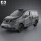Nissan NV200 New York Taxi 2014 3d model