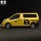 Nissan NV200 New York Taxi 2014 3d model
