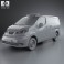 Nissan NV200 New York Taxi 2014 3d model