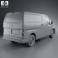 Nissan NV200 New York Taxi 2014 3d model