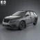 Nissan Pathfinder with HQ interior 2013 3d model