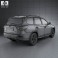 Nissan Pathfinder with HQ interior 2013 3d model