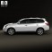 Nissan Pathfinder with HQ interior 2013 3d model