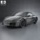 Porsche Cayman 2013 3d model