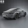 Porsche Cayman 2013 3d model