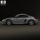 Porsche Cayman 2013 3d model